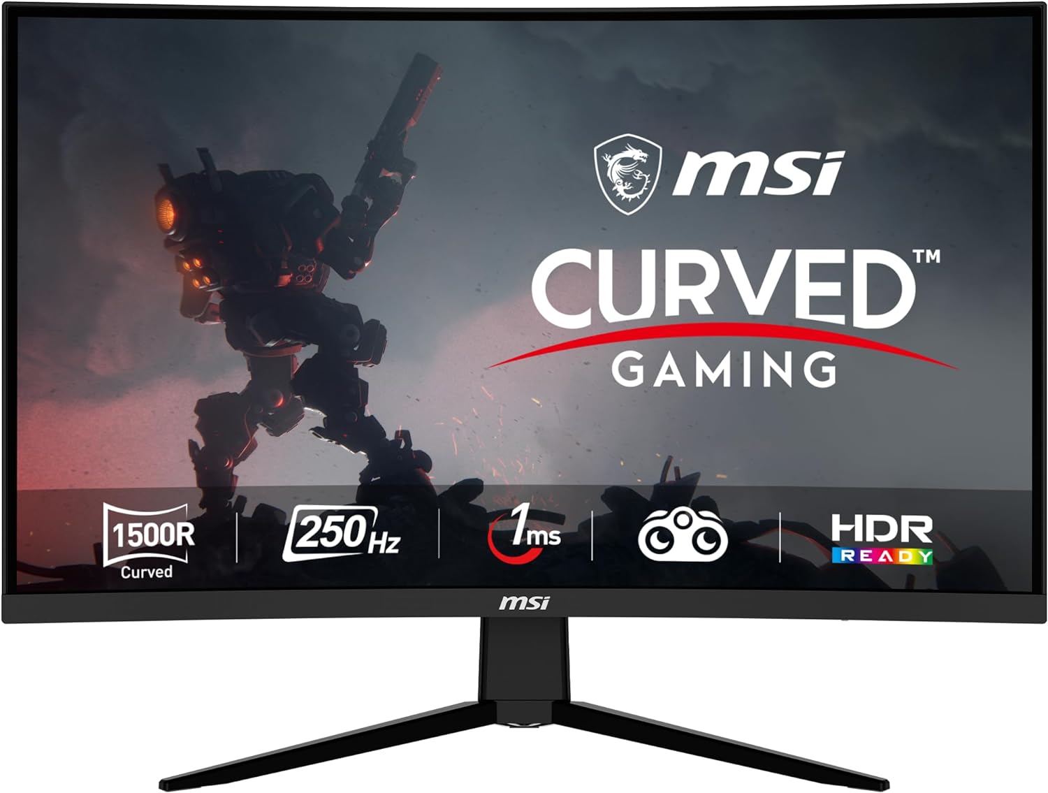 MSI G32C4X 32" Gaming Monitor 250Hz 1920 x 1080 (FHD) Curved Gaming Monitor